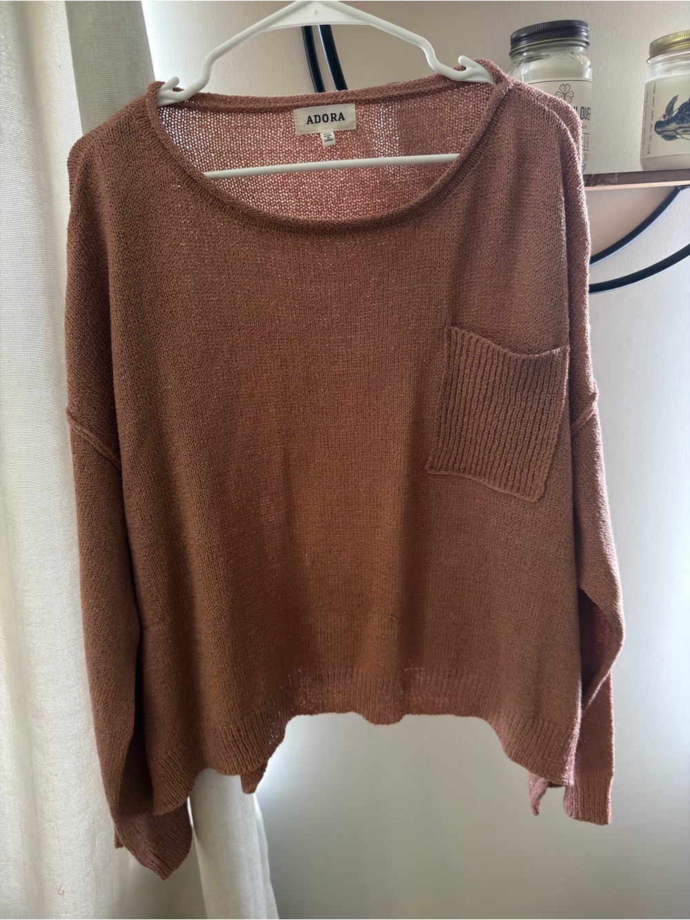 Women's Boutique Relaxed Pocket Sweater